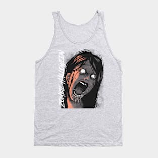 Zombie Halloween Girl Tank Top